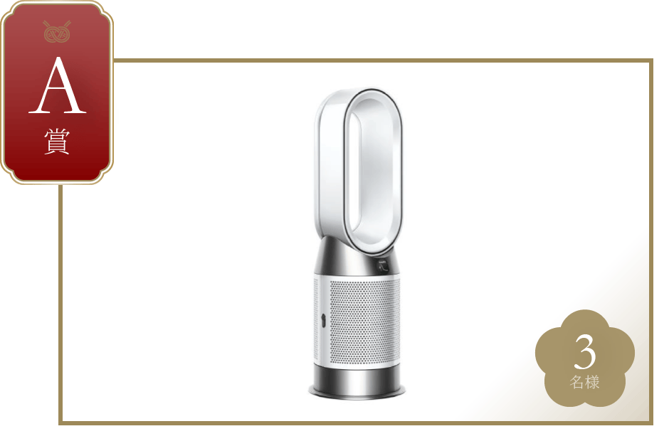 A賞 3名様