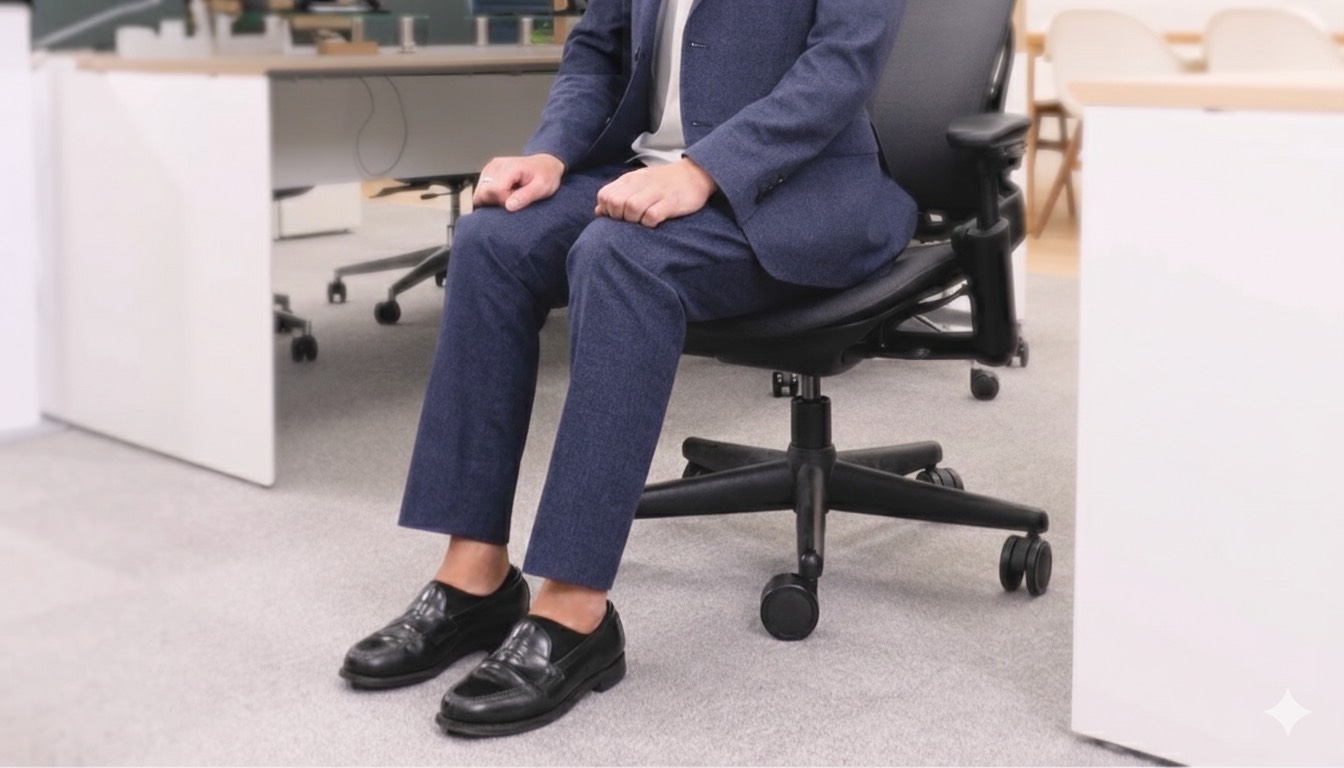 運動不足解消！かかとを上げるだけ！下半身スッキリトレーニング【4分】